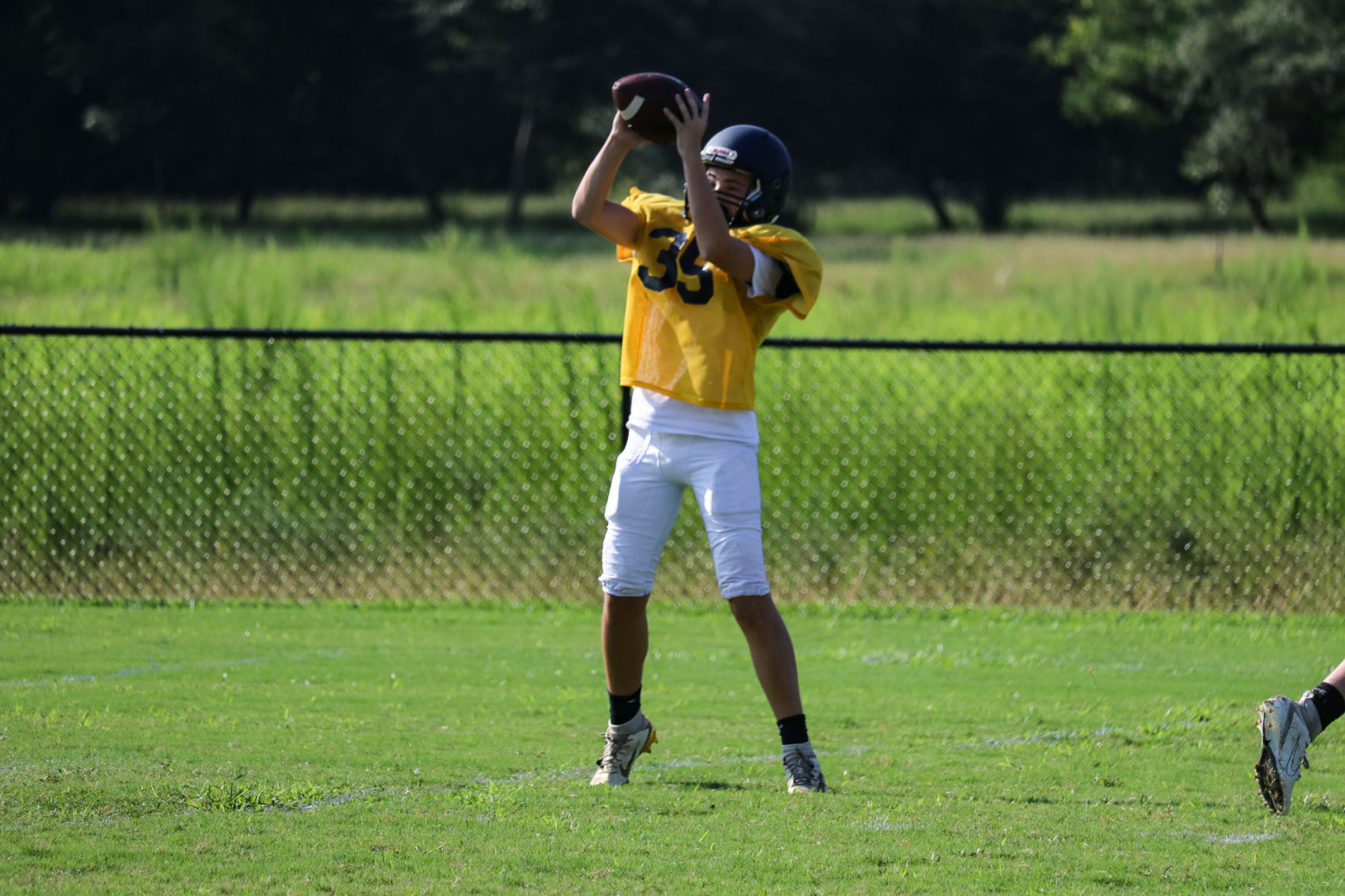 The King's Academy Football Practice
